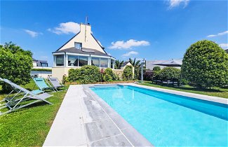 Foto 1 - Casa de 4 quartos em Saint-Philibert com piscina privada e vistas do mar