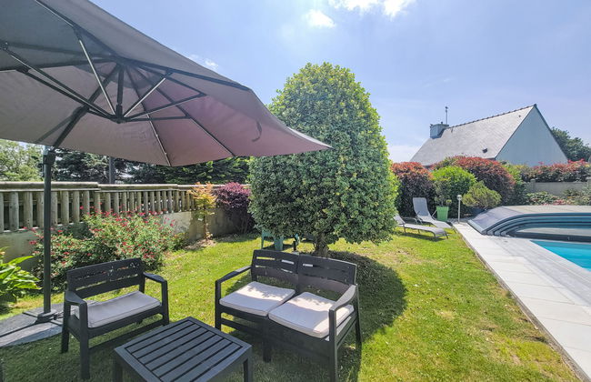 Casa de 5 quartos em Saint-Philibert com piscina privada e jardim - Foto 20