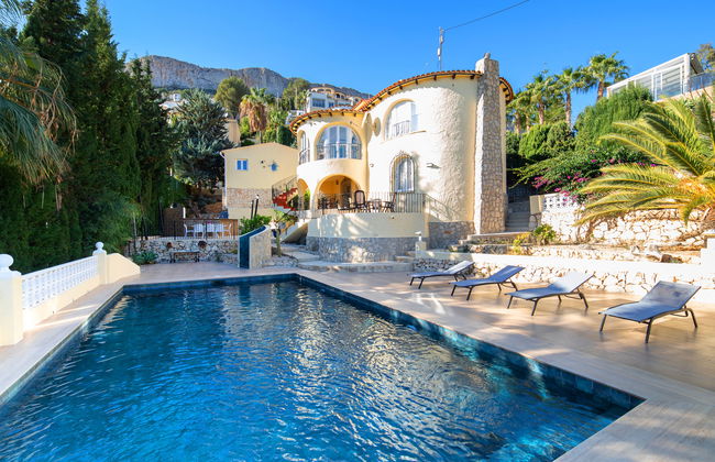 Casa con 4 camere da letto a Calp con piscina privata e giardino - Foto 16