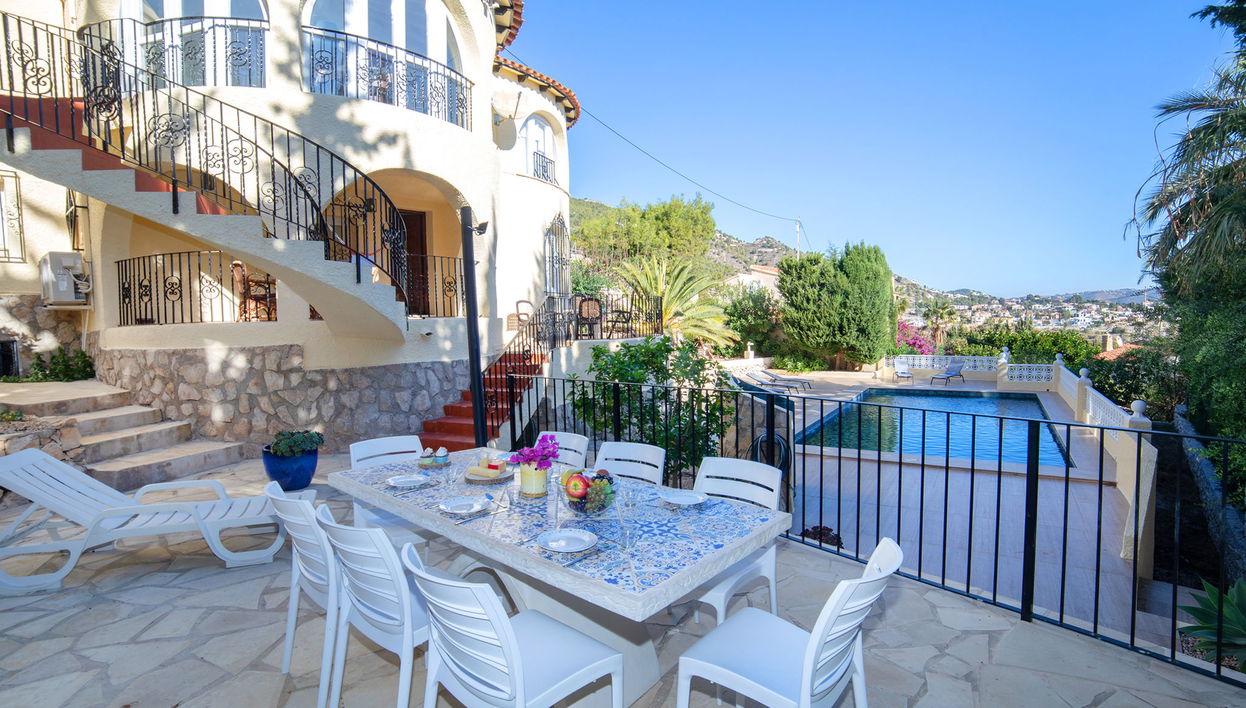 Maison de 4 chambres à Calp avec piscine privée et jardin - Photo 1