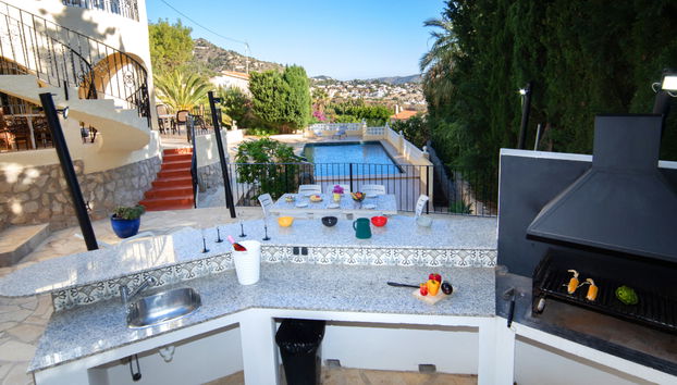 Maison de 4 chambres à Calp avec piscine privée et jardin - Photo 3