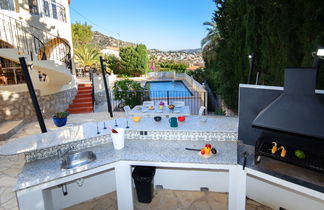 Foto 3 - Casa de 3 habitaciones en Calpe con piscina privada y vistas al mar