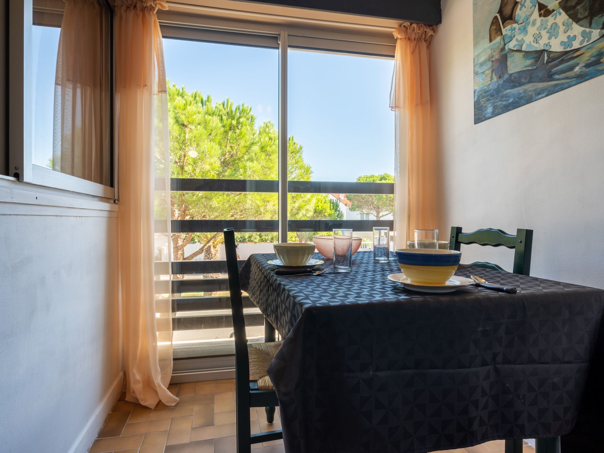 Foto 3 - Apartamento de 1 quarto em Saint-Cyprien com vistas do mar