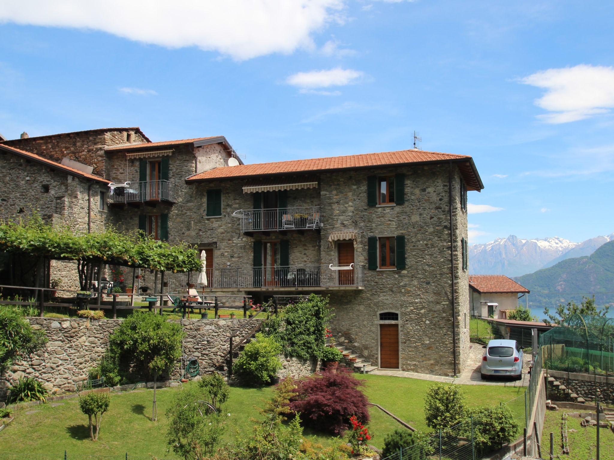 Foto 3 - Apartamento de 2 habitaciones en Cremia con vistas a la montaña