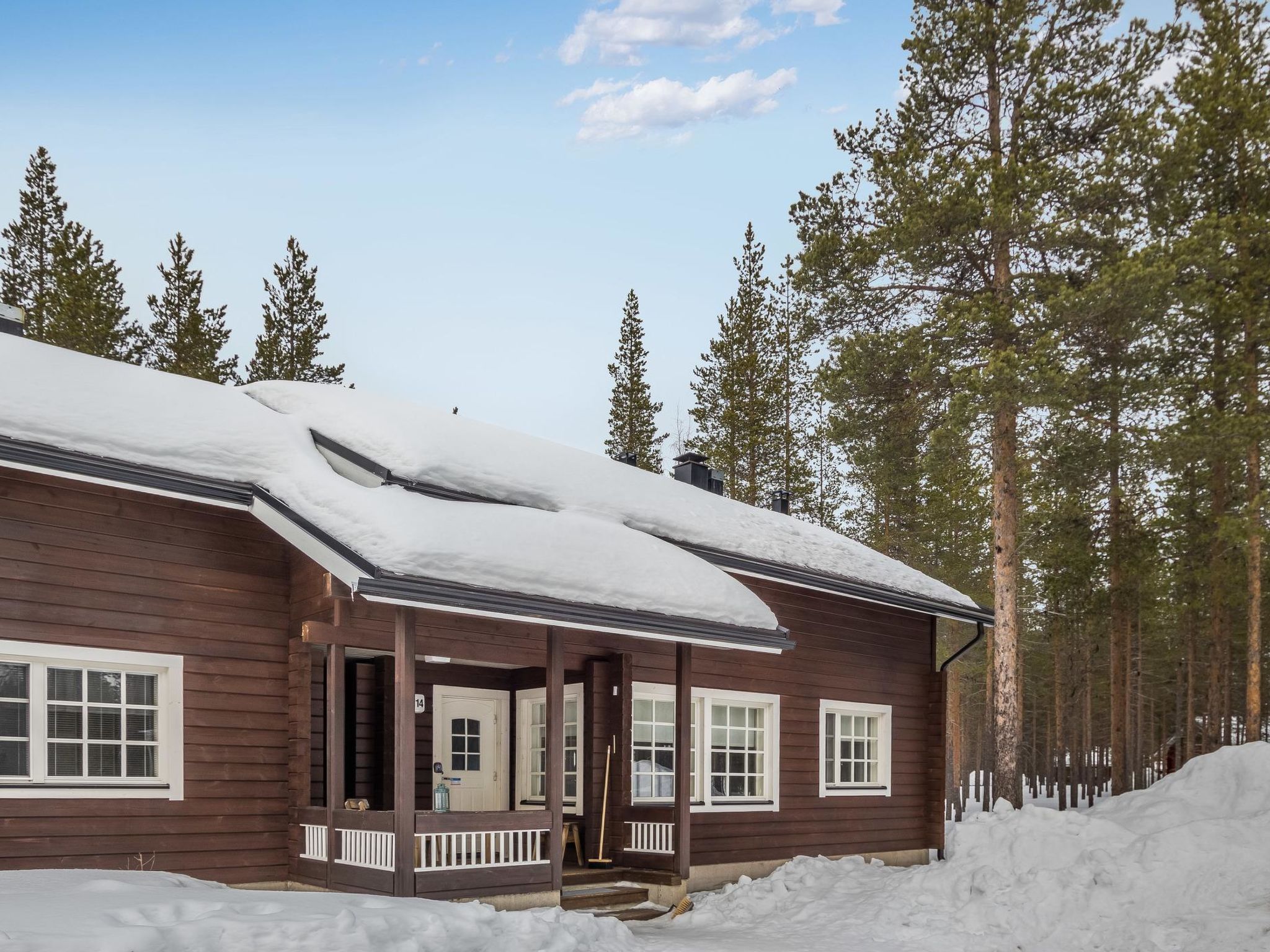 Foto 1 - Casa de 1 quarto em Kittilä com sauna e vista para a montanha