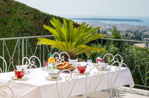 Foto 1 - Casa de 4 quartos em Mougins com piscina privada e vistas do mar