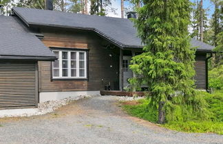 Foto 2 - Casa de 2 habitaciones en Kuusamo con sauna y vistas a la montaña