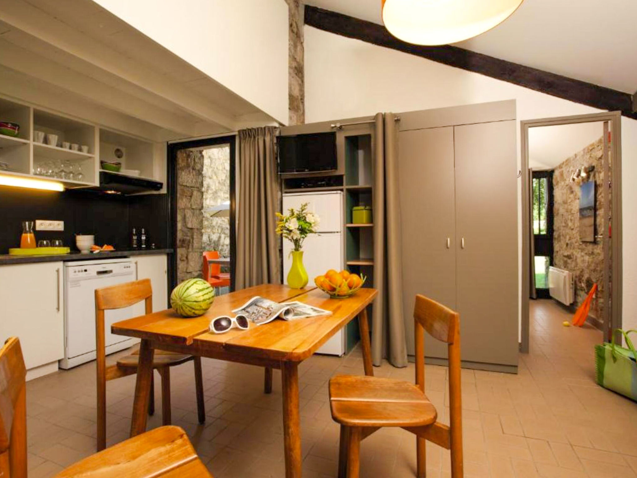 Foto 3 - Apartment mit 2 Schlafzimmern in Chambonas mit terrasse