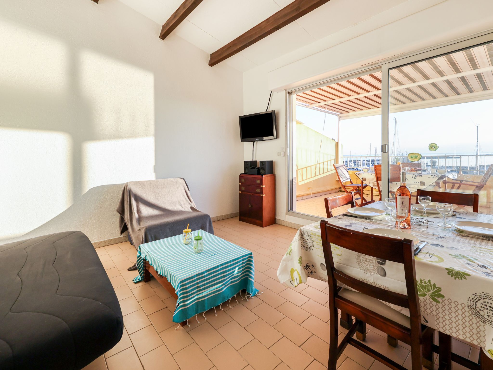 Foto 8 - Apartamento de 1 habitación en Agde con terraza y vistas al mar