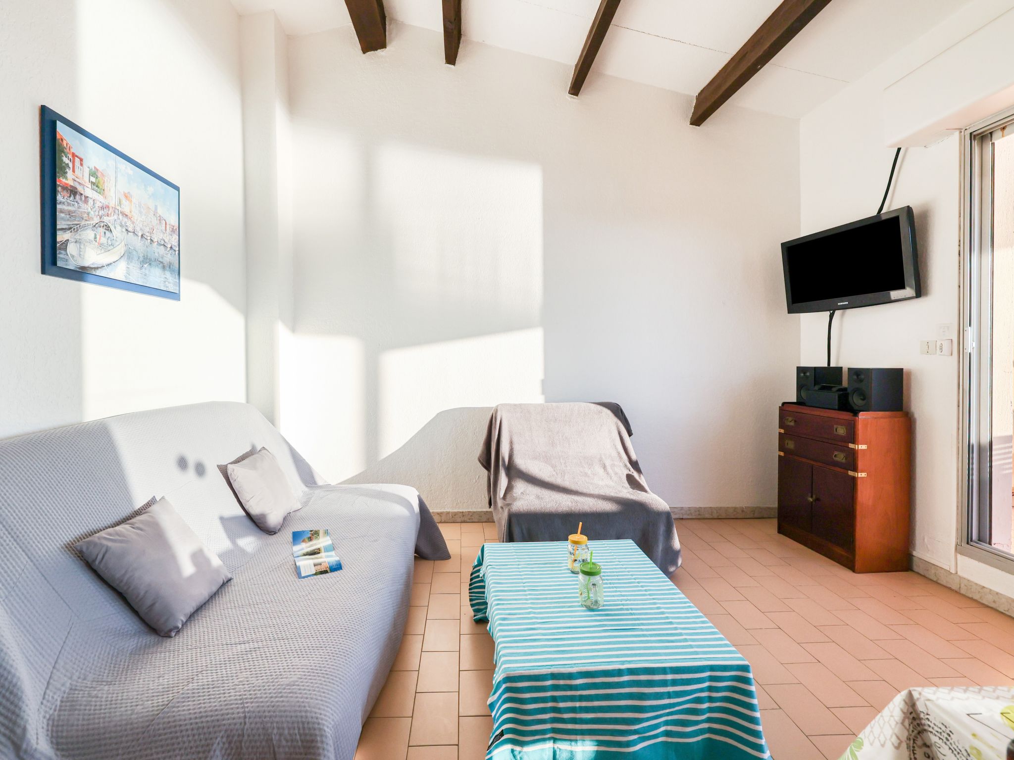 Foto 5 - Apartamento de 1 quarto em Agde com terraço e vistas do mar