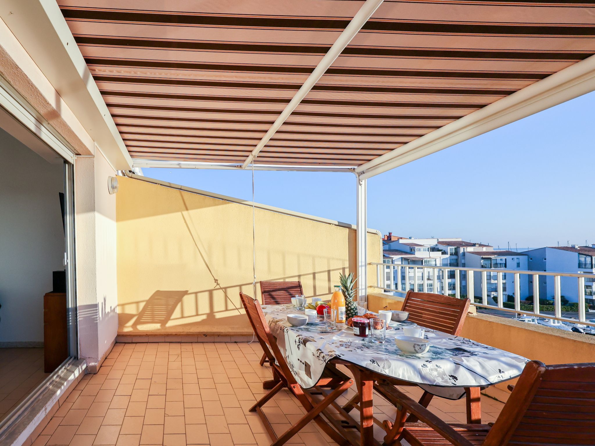 Foto 15 - Apartamento de 1 quarto em Agde com terraço e vistas do mar