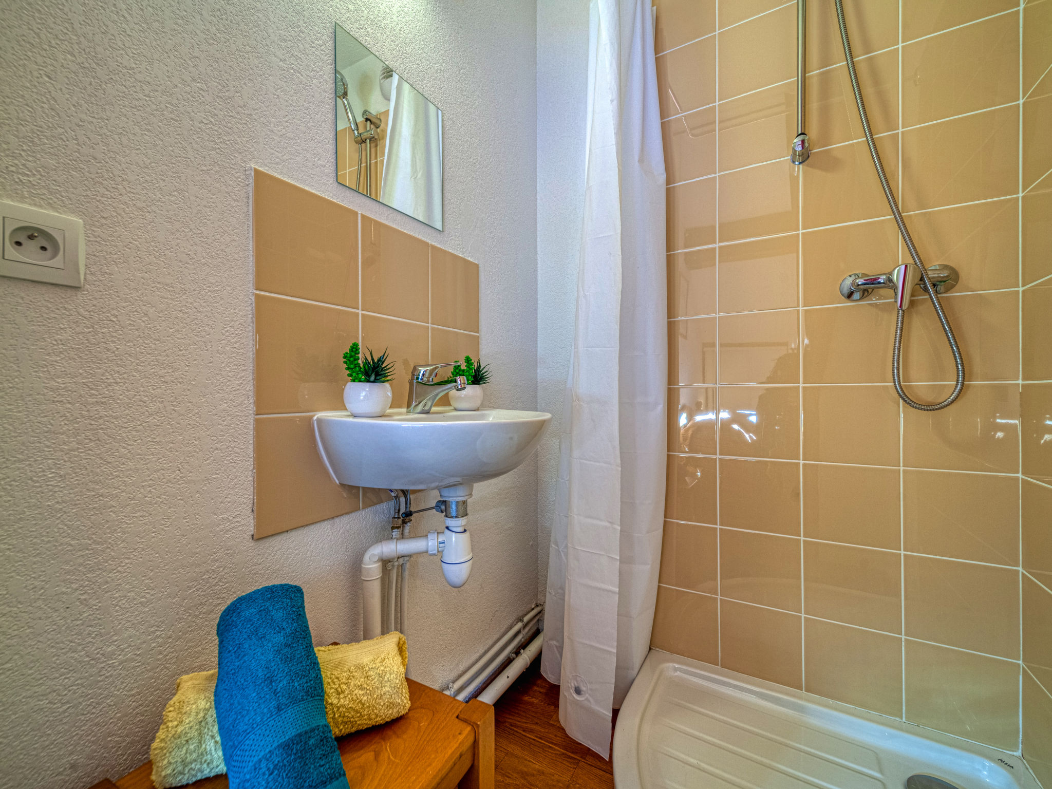 Photo 14 - 1 bedroom Apartment in Saint-Pancrace with swimming pool and sauna