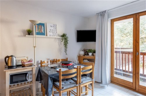 Foto 13 - Apartment mit 1 Schlafzimmer in Saint-Gervais-les-Bains mit blick auf die berge
