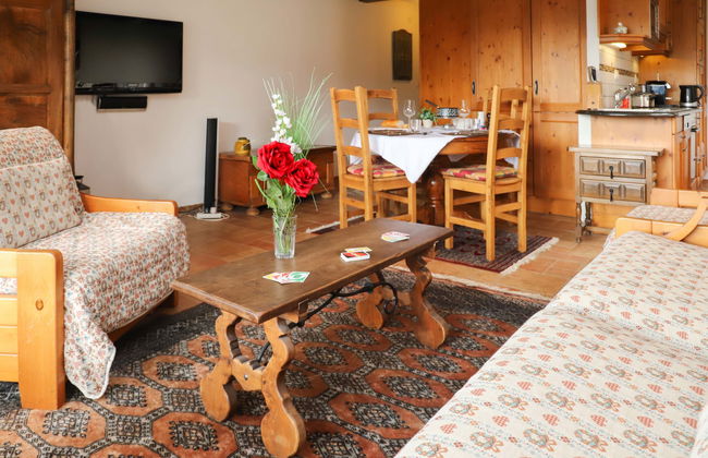 Appartement de 1 chambre à Val de Bagnes avec jardin - Photo 1