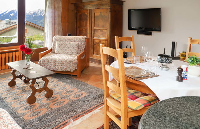 Appartement de 1 chambre à Val de Bagnes avec jardin - Photo 11