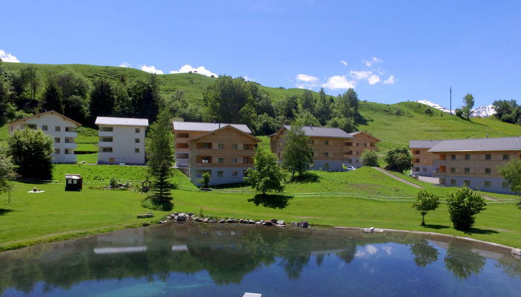 Foto 1 - Appartamento con 1 camera da letto a Ilanz/Glion con piscina e vista sulle montagne