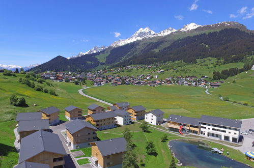 Foto 13 - Apartamento de 1 habitación en Ilanz/Glion con piscina y vistas a la montaña