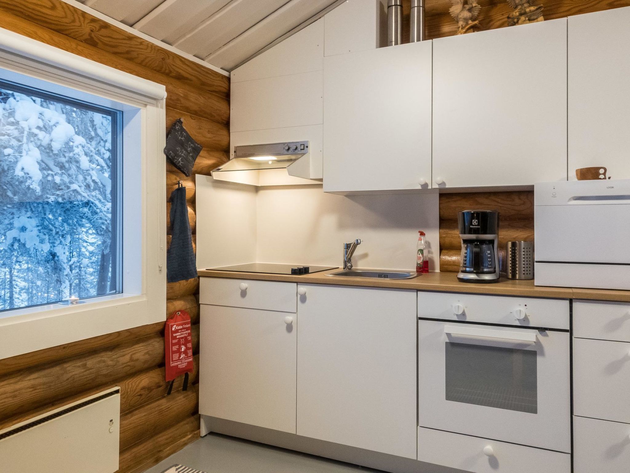 Foto 7 - Casa de 1 habitación en Sodankylä con sauna y vistas a la montaña