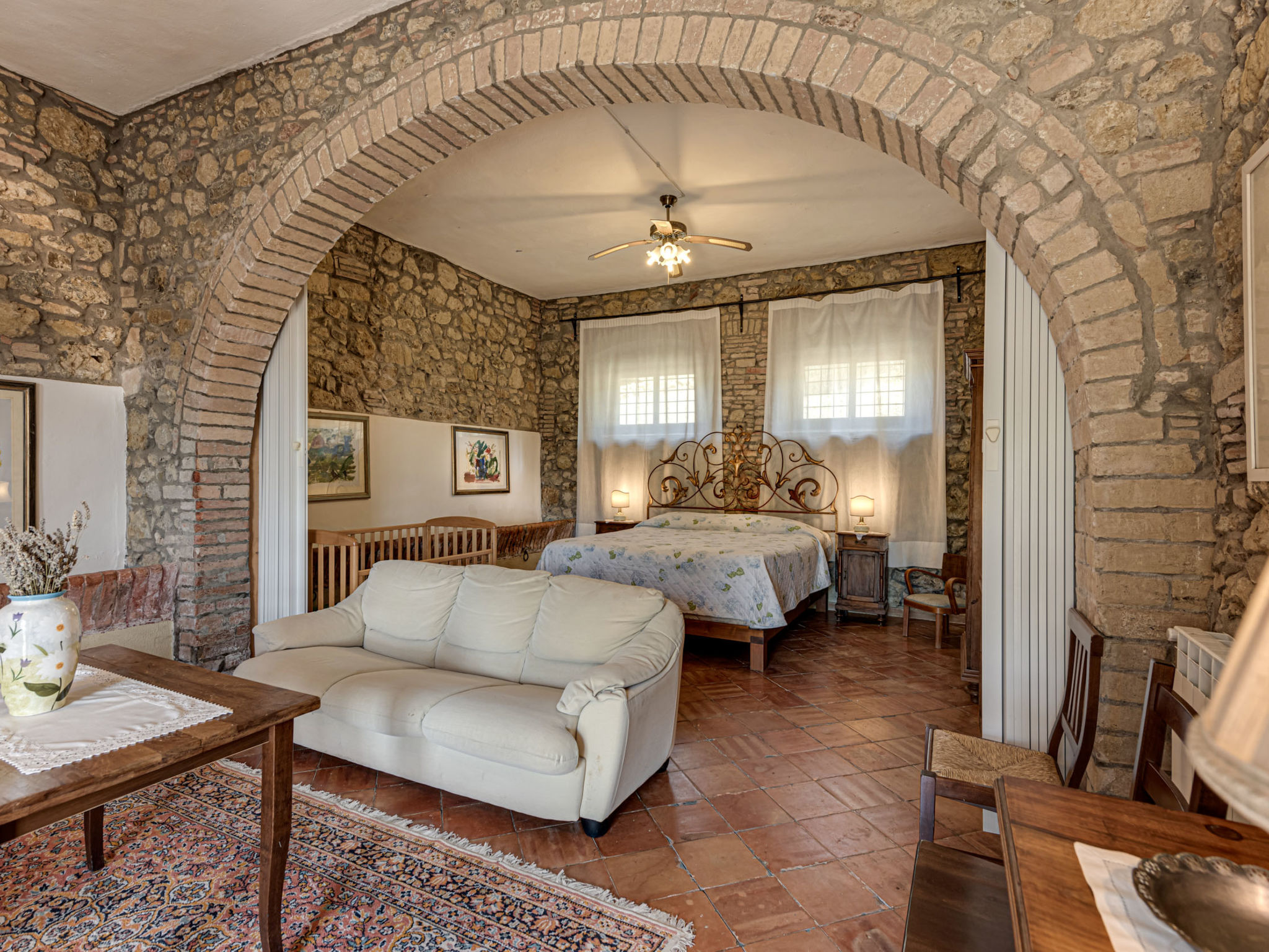 Foto 5 - Apartment mit 1 Schlafzimmer in San Gimignano mit schwimmbad und garten