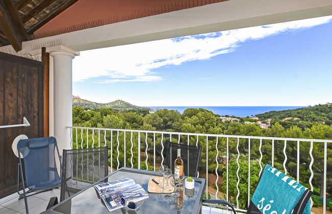 Apartamento de 2 quartos em Saint-Raphaël com piscina e jardim - Foto 6