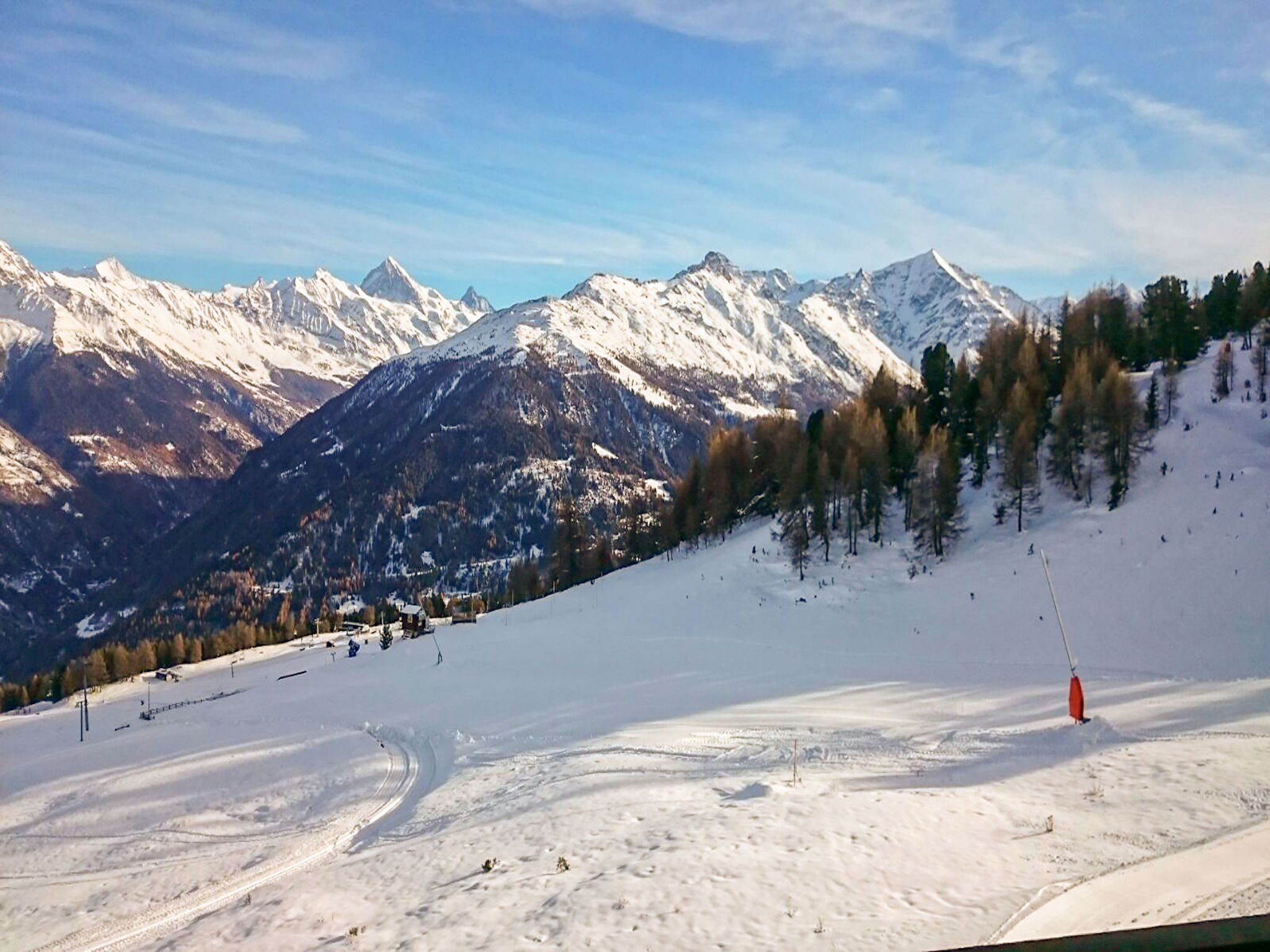 Foto 2 - Appartamento a Vex con piscina e vista sulle montagne