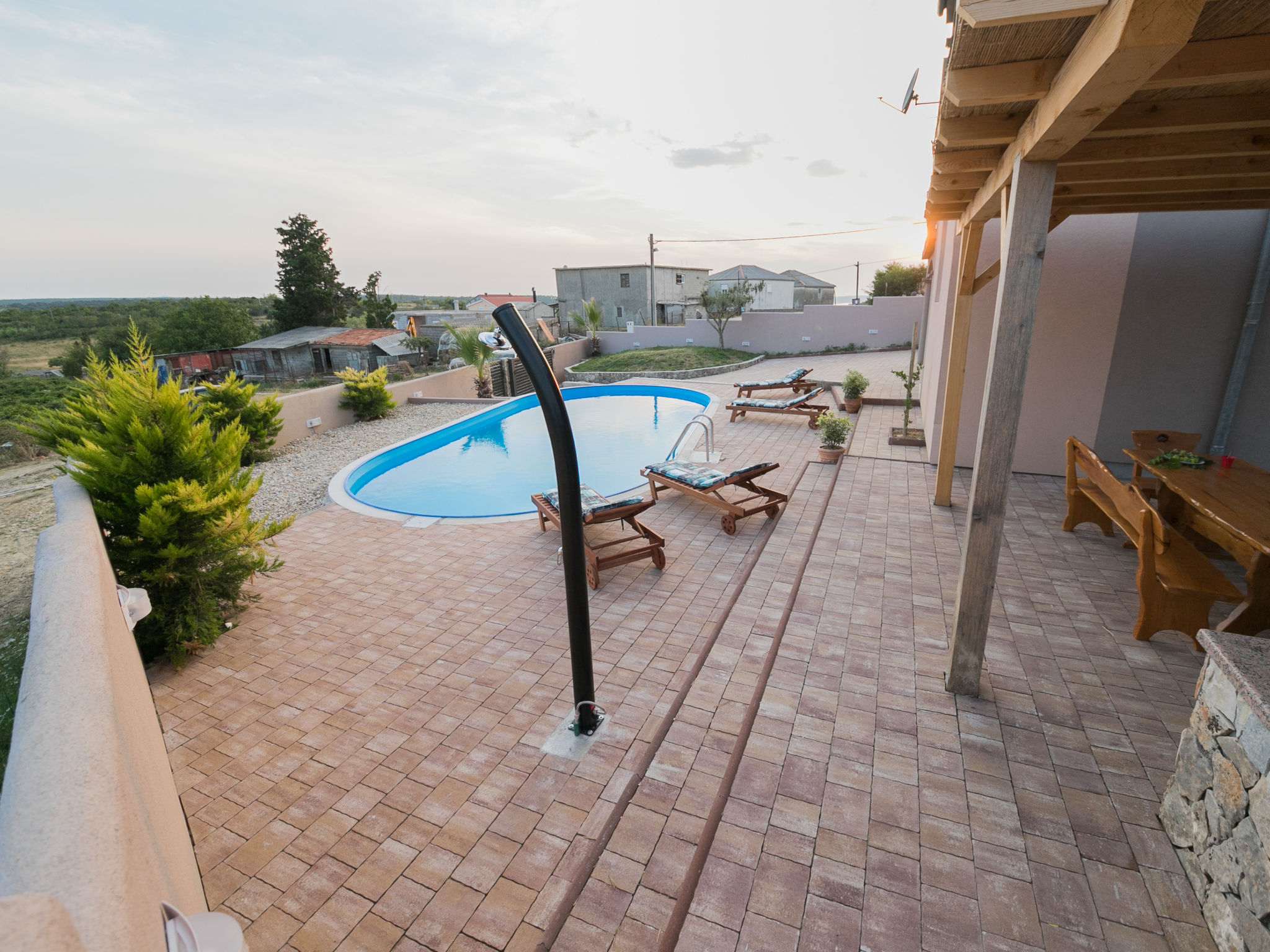 Photo 30 - 2 bedroom House in Ražanac with private pool and garden