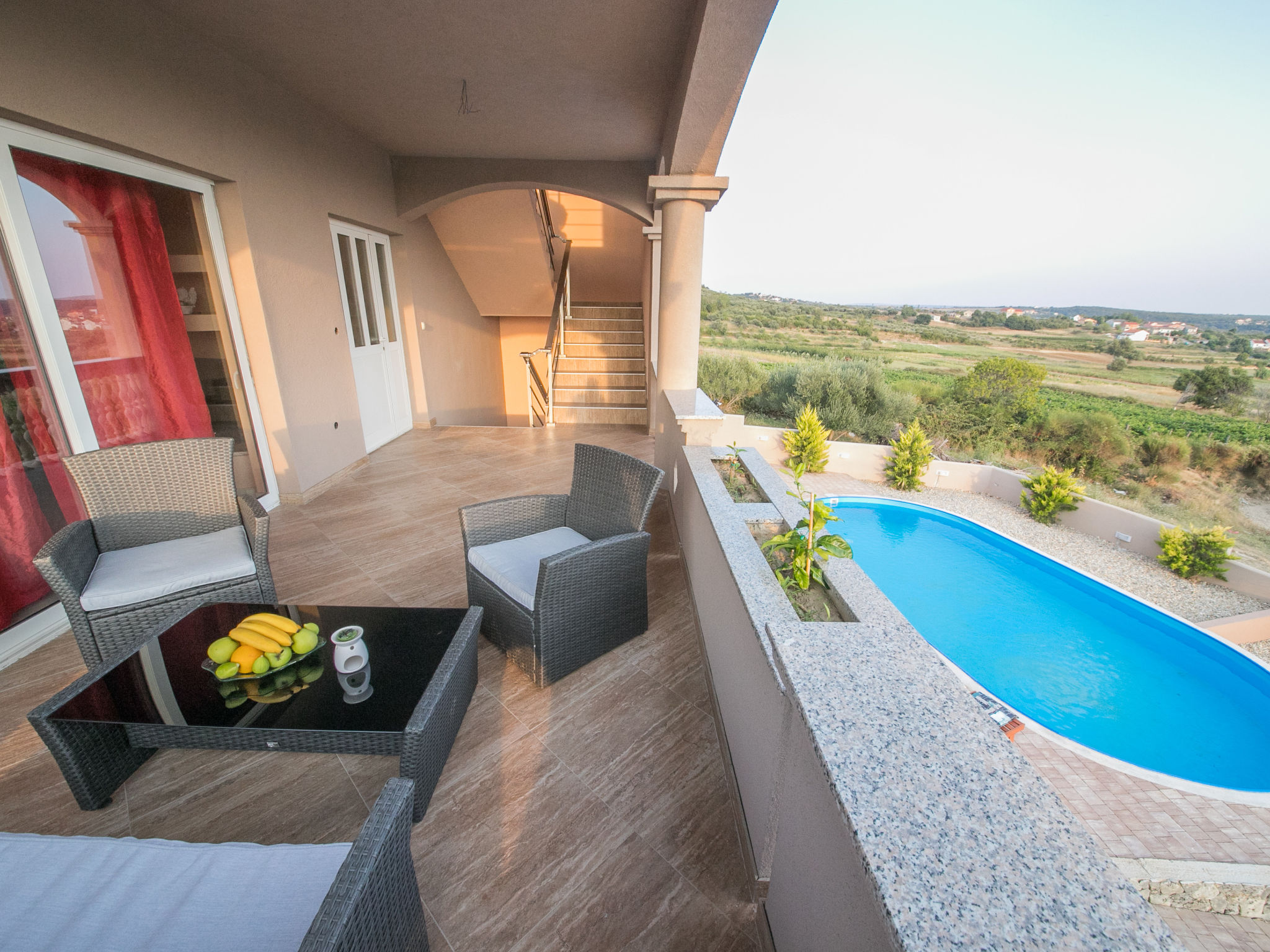 Photo 2 - Maison de 2 chambres à Ražanac avec piscine privée et vues à la mer