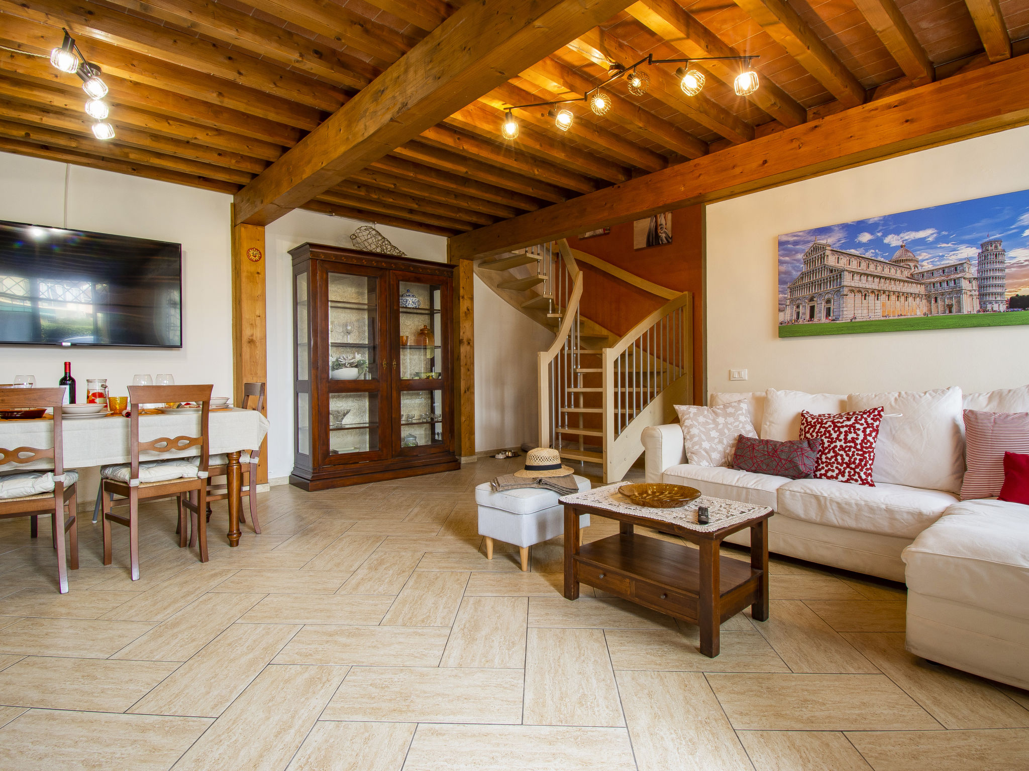 Foto 2 - Casa de 3 habitaciones en San Giuliano Terme con jardín y terraza