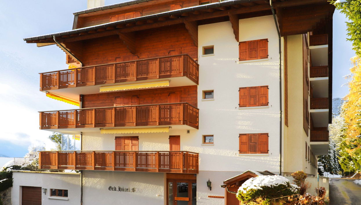 Appartamento con 2 camere da letto a Ollon con piscina e sauna - Foto 1