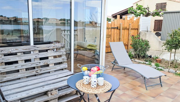 Casa de 1 quarto em Gruissan com jardim e terraço - Foto 4
