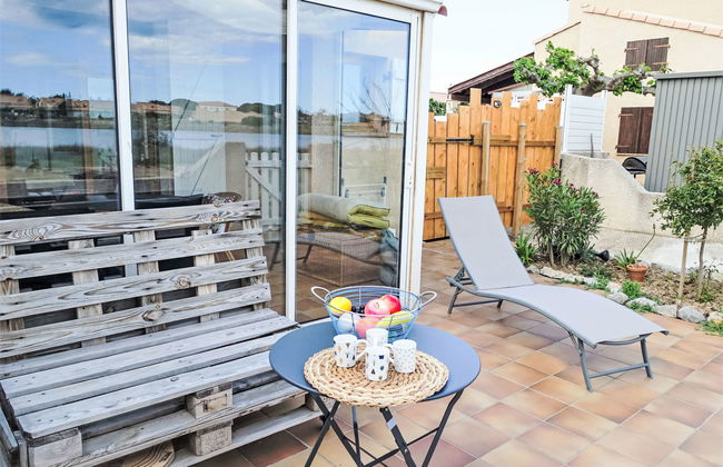 Casa de 1 quarto em Gruissan com jardim e terraço - Foto 4
