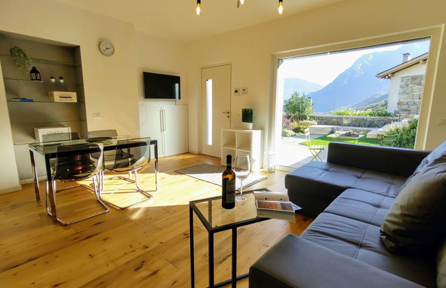 Apartamento de 2 quartos em Samolaco com jardim - Foto 3