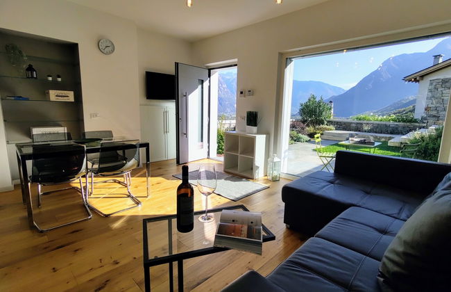 Apartamento de 2 quartos em Samolaco com jardim - Foto 6