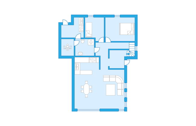 Haus mit 5 Schlafzimmern in Vik i Sogn mit garten und terrasse - Foto 38