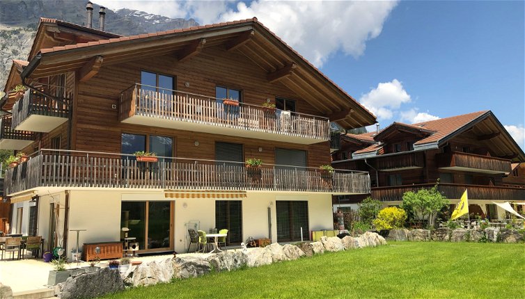 Foto 1 - Apartamento de 1 habitación en Kandersteg con vistas a la montaña