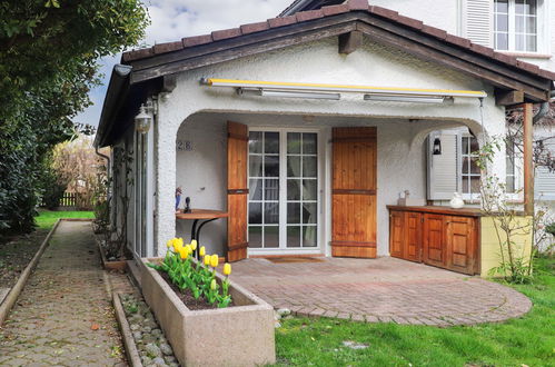 Foto 1 - Haus mit 2 Schlafzimmern in Port-Valais mit garten und blick auf die berge