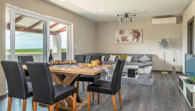 Apartamento de 4 quartos em Marčana com jardim e terraço - Foto 5