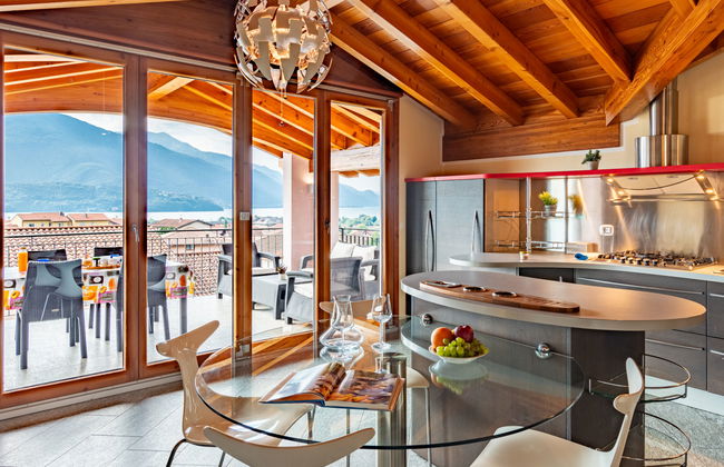 Apartamento de 3 quartos em Gravedona ed Uniti com jardim - Foto 9