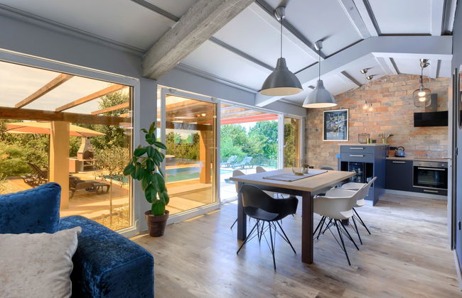 Casa de 3 quartos em Labin com piscina privada e jardim - Foto 15