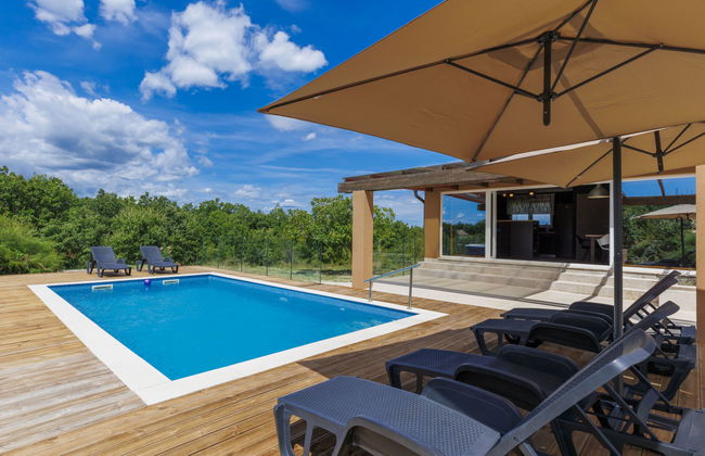 Casa de 3 quartos em Labin com piscina privada e jardim - Foto 22