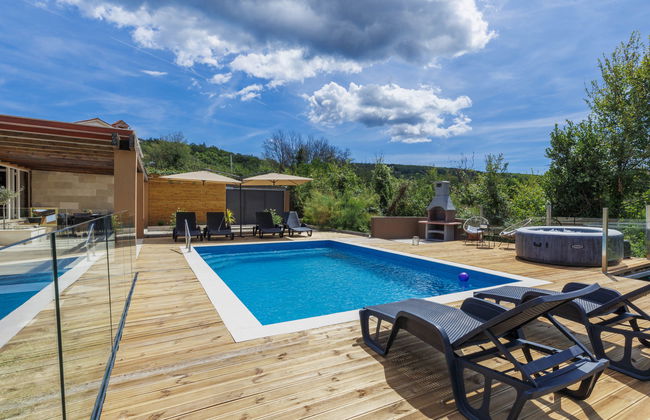 Casa de 3 quartos em Labin com piscina privada e jardim - Foto 21