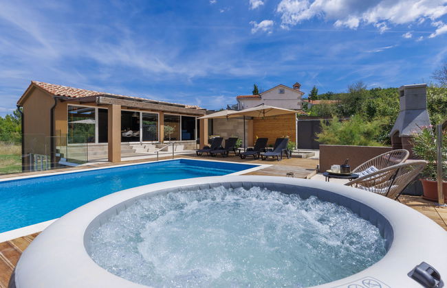 Casa de 3 quartos em Labin com piscina privada e jardim - Foto 19