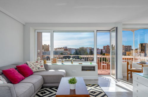 Foto 6 - Apartamento de 1 habitación en Torremolinos con jardín y vistas al mar