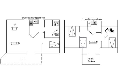 Foto 2 - Casa de 3 quartos em Løkken com terraço e sauna