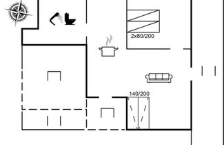 Photo 2 - Maison de 1 chambre à Munkebo avec terrasse