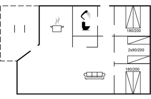 Photo 23 - Maison de 3 chambres à Aakirkeby avec terrasse