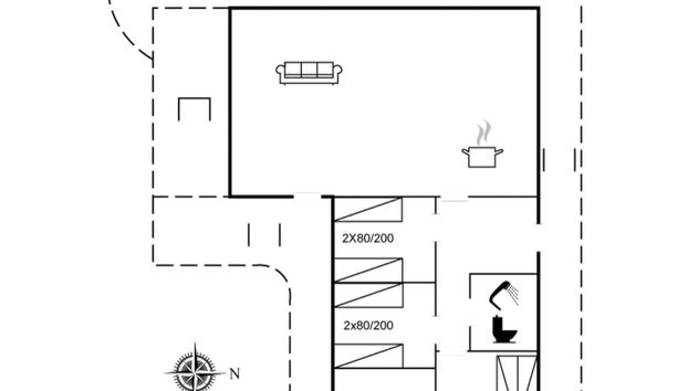 Casa de 3 quartos em Rømø com terraço - Foto 2