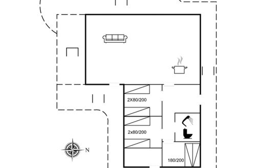 Foto 2 - Casa de 3 quartos em Rømø com terraço