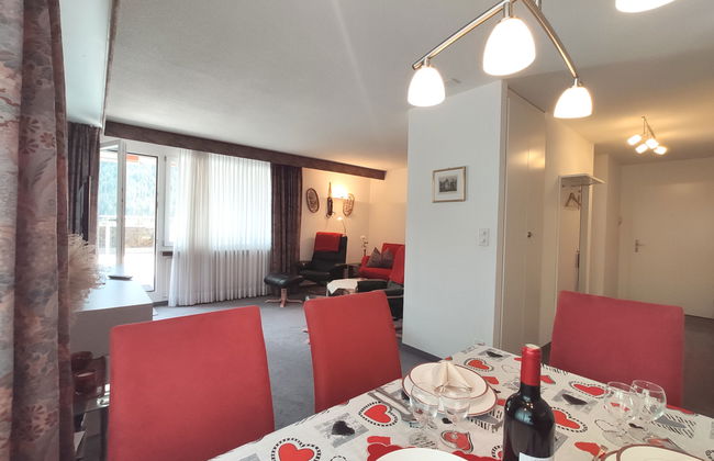 Apartamento de 2 quartos em Davos com jardim e terraço - Foto 1