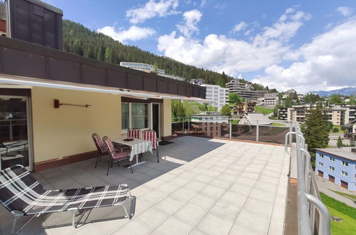 Foto 17 - Apartamento de 1 habitación en Davos con jardín y vistas a la montaña